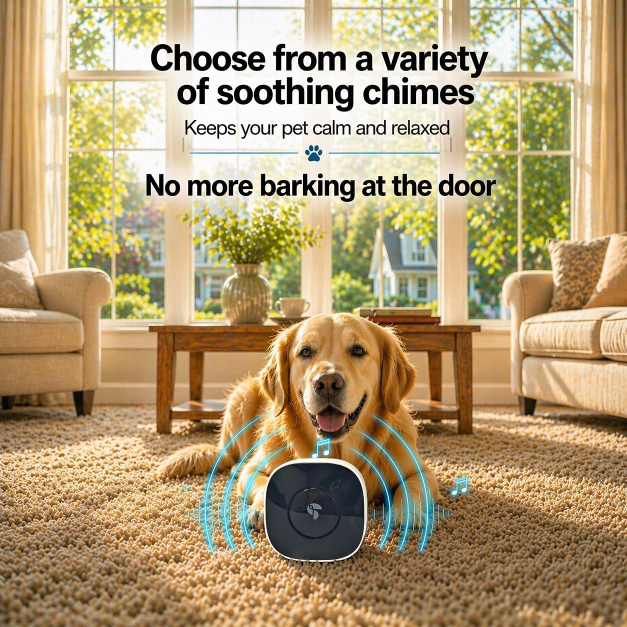 Doorbell Camera, Wireless Video Doorbell with Chime, Doorbell Gen 3 | Parcel Detection, Instant Motion Alerts, 2K HD, 180° View, Night Vision, Works with Alexa & Google Home, Wire-Free for Renter