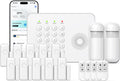 Wireless Home Security System Wifi/4G Home Alarm System with Phone APP Alert | Voice Control | No Subscription Fees | 24/7 Monitoring | Alexa Compatible