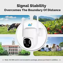 4MP Solar Smart Security Camera – WiFi, Human Tracking, Full Color Night Vision, IP65, Tuya App