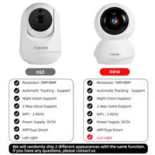 4K Smart Indoor Security Camera – 8MP, Auto Tracking, Two-Way Audio, Tuya App