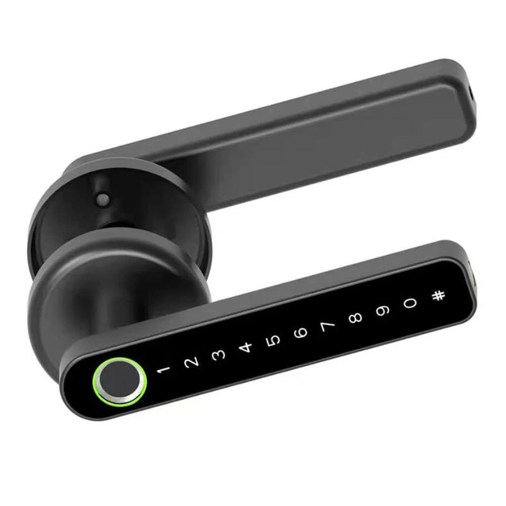 Ttlock/Tuya APP Smart Fingerprint Lock Password Code Door Lock Bluetooth Biometric Fingerprint Lock Electronic Handle Lock